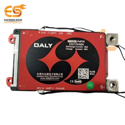 Smart BMS LiFePO4 23S 72V 40A Common Port with Balance
